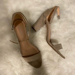 madden girl taupe heel